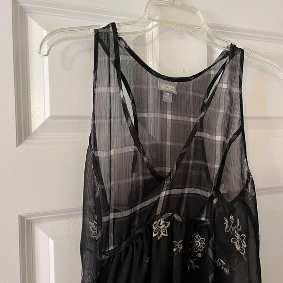 Converse Sheer Tank Top Medium - Picture 2 of 5